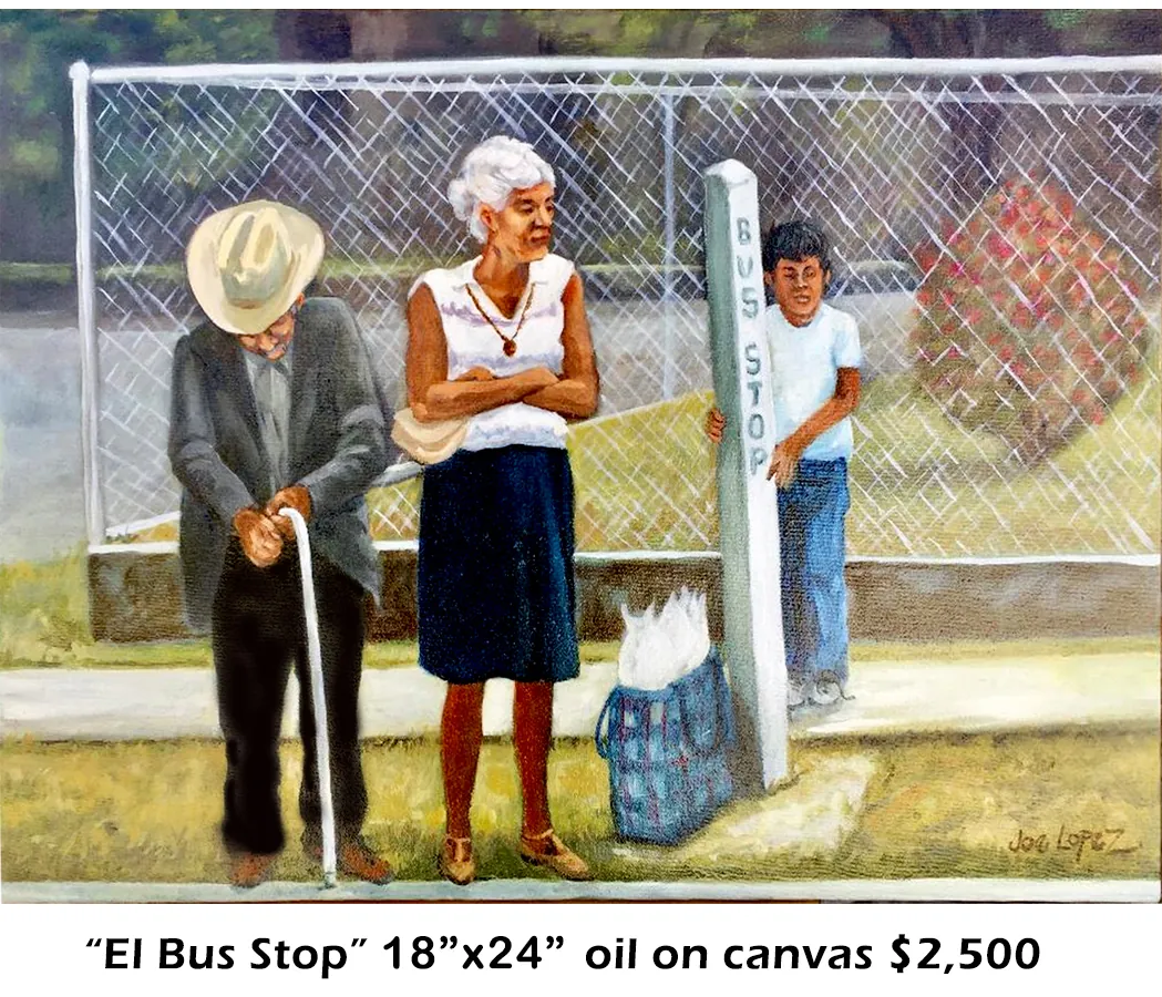 El Bus Stop by Joe Lopez